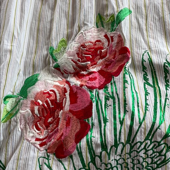 COPY - Vintage Johnny was asymmetrical cotton skirt - Picture 2 of 6